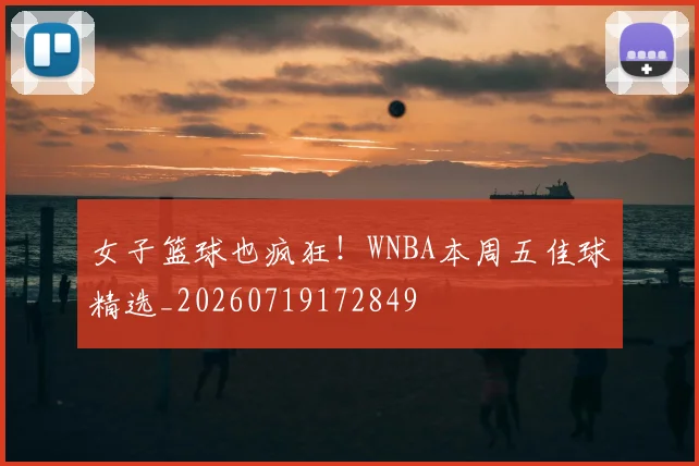 女子篮球也疯狂！WNBA本周五佳球精选_20260719172849