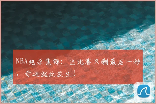 NBA绝杀集锦：当比赛只剩最后一秒，奇迹就此发生！
